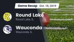 Recap: Round Lake  vs. Wauconda  2019