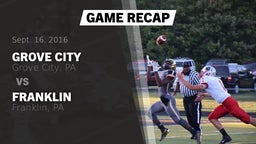 Recap: Grove City  vs. Franklin  2016