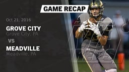 Recap: Grove City  vs. Meadville  2016