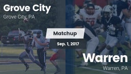Matchup: Grove City High vs. Warren  2017