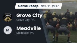 Recap: Grove City  vs. Meadville  2017
