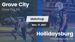 Matchup: Grove City High vs. Hollidaysburg  2017