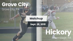 Matchup: Grove City High vs. Hickory  2018