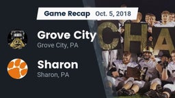 Recap: Grove City  vs. Sharon  2018
