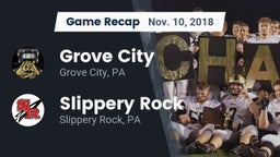 Recap: Grove City  vs. Slippery Rock  2018
