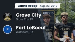 Recap: Grove City  vs. Fort LeBoeuf  2019
