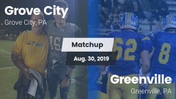Matchup: Grove City High vs. Greenville  2019