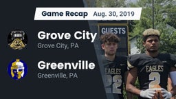 Recap: Grove City  vs. Greenville  2019