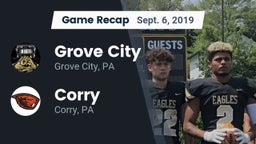 Recap: Grove City  vs. Corry  2019