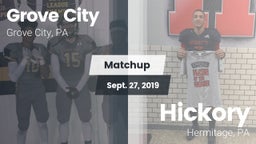 Matchup: Grove City High vs. Hickory  2019