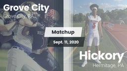 Matchup: Grove City High vs. Hickory  2020