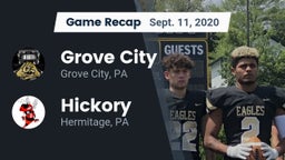 Recap: Grove City  vs. Hickory  2020