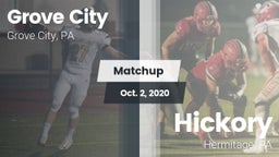 Matchup: Grove City High vs. Hickory  2020