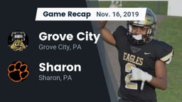 Recap: Grove City  vs. Sharon  2019