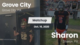 Matchup: Grove City High vs. Sharon  2020