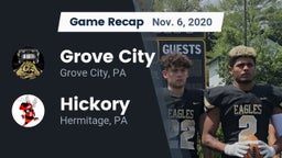 Recap: Grove City  vs. Hickory  2020