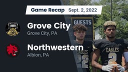 Recap: Grove City  vs. Northwestern  2022