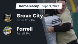Recap: Grove City  vs. Farrell  2022