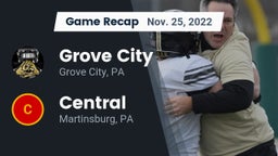 Recap: Grove City  vs. Central  2022