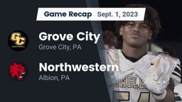 Recap: Grove City  vs. Northwestern  2023