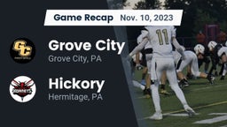 Recap: Grove City  vs. Hickory  2023