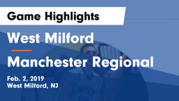 West Milford  vs Manchester Regional  Game Highlights - Feb. 2, 2019