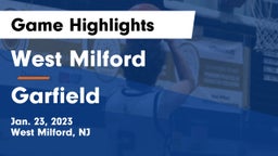 West Milford  vs Garfield  Game Highlights - Jan. 23, 2023
