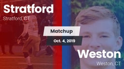 Matchup: Stratford High vs. Weston  2019
