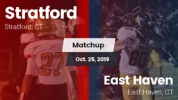 Matchup: Stratford High vs. East Haven  2019