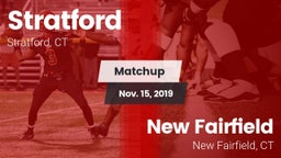 Matchup: Stratford High vs. New Fairfield  2019