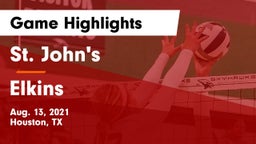 St. John's  vs Elkins  Game Highlights - Aug. 13, 2021