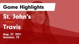 St. John's  vs Travis  Game Highlights - Aug. 27, 2021