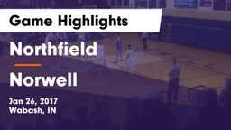 Northfield  vs Norwell  Game Highlights - Jan 26, 2017