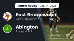 Recap: East Bridgewater  vs. Abington  2021
