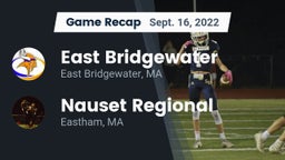 Recap: East Bridgewater  vs. Nauset Regional  2022