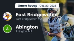Recap: East Bridgewater  vs. Abington  2023