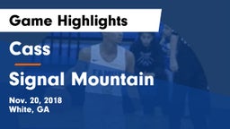 Cass  vs Signal Mountain Game Highlights - Nov. 20, 2018