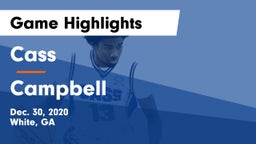Cass  vs Campbell  Game Highlights - Dec. 30, 2020