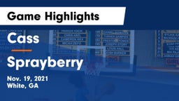 Cass  vs Sprayberry  Game Highlights - Nov. 19, 2021