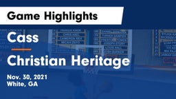 Cass  vs Christian Heritage  Game Highlights - Nov. 30, 2021
