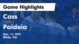 Cass  vs Paideia  Game Highlights - Dec. 11, 2021