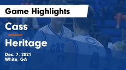 Cass  vs Heritage  Game Highlights - Dec. 7, 2021
