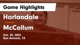 Harlandale  vs McCollum  Game Highlights - Oct. 25, 2022