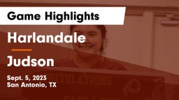 Harlandale  vs Judson  Game Highlights - Sept. 5, 2023