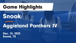 Snook  vs Aggieland Panthers JV Game Highlights - Dec. 15, 2023
