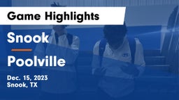 Snook  vs Poolville  Game Highlights - Dec. 15, 2023