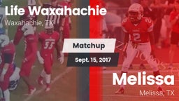 Matchup: Life Waxahachie vs. Melissa  2017