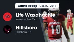 Recap: Life Waxahachie vs. Hillsboro  2017
