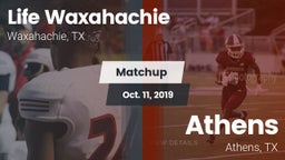 Matchup: Life Waxahachie vs. Athens  2019