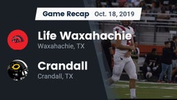 Recap: Life Waxahachie  vs. Crandall  2019